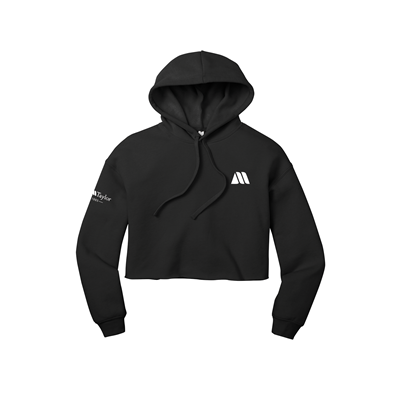 BELLA+CANVAS ® Women’s Sponge Fleece Cropped Fleece Hoodie - BC7502