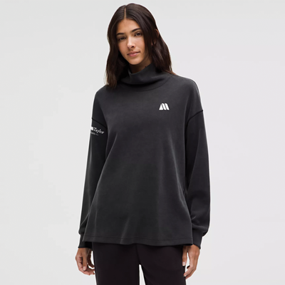 Lululemon Softstreme Funnel-Neck Long Pullover