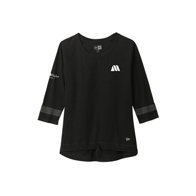New Era ® Women's Tri-Blend 3/4-Sleeve Tee - LNEA136