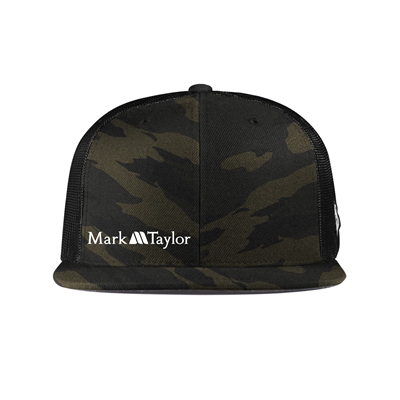 Branded Bills Bare Flat Trucker